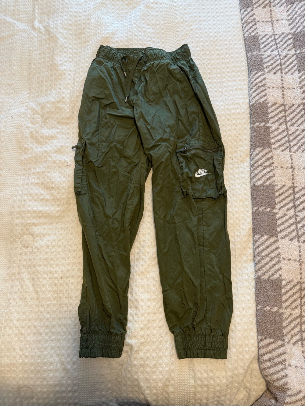 Nike Olive Green Cargo Joggers